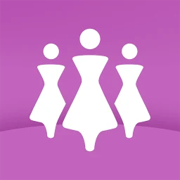Lesbian chat app - LesBeSocial 图标